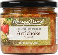 Mängden socker i Harry & david roasted red pepper artichoke spread
