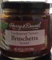 Mängden socker i Fire roasted tomato bruschetta spread