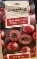 Mängden socker i Milk chocolate covered cherries