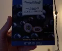 Mängden socker i Milk chocolate covered blueberries