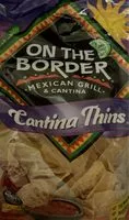 Mängden socker i Tortilla Chips Cantina Thins