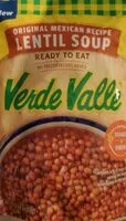 Mängden socker i Verde Valle Original Mexican Recipe Lentil Soup