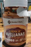 Mängden socker i Crema de avellanas