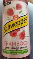 Mängden socker i Schwepprq Framboise et touche de verveine