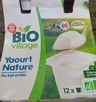 Mängden socker i Yaourt Nature Au lait entier