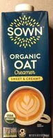 Mängden socker i Organic Oat Creamer - Sweet & Creamy