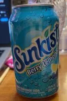 Mängden socker i Sunkist berry lemonade
