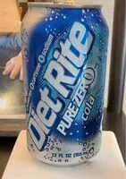 Mängden socker i Diet Rite Pure Zero Cola