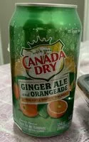 Mängden socker i Canada dry ginger ale and orangeade