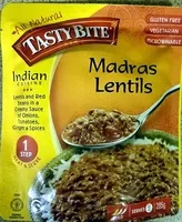 Mängden socker i Organic Madras Lentils