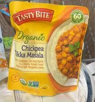 Mängden socker i Organic chickpea tikka masala