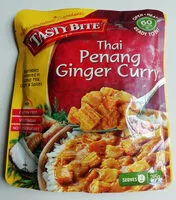 Mängden socker i Thai Penang Ginger Curry