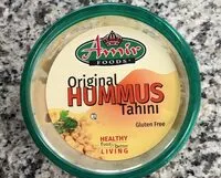 Mängden socker i Original hummus tahini