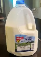 Mängden socker i Reduced fat 2% milk