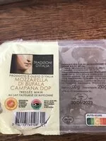 Mängden socker i Mozzarella di Bufala Campana Dop