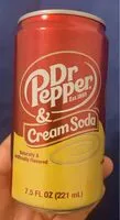 Mängden socker i Dr pepper  cream soda