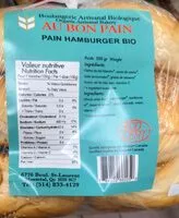 Mängden socker i Pain hamburger bio