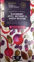 Mängden socker i Blacberry, Apple, Beetroot & Ginger Infusion