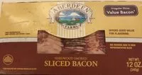 Mängden socker i hardwood smoked bacon