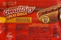 Mängden socker i Gwaltney Great Dogs