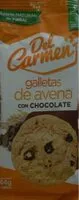 Mängden socker i Galletas de avena con chocolate