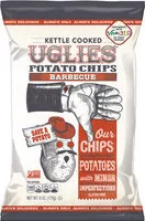 Mängden socker i Uglies barbecue kettle cooked potato chips