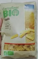 Mängden socker i Fusilli