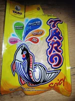 Mängden socker i Taro Fish snack