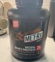 Mängden socker i Met-Rx Natural Whey Protein