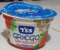 Mängden socker i Griego sin azúcar fresa