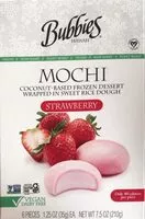 Mängden socker i Strawberry Non Dairy Mochi