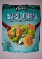 Mängden socker i Caesar croutons