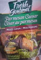 Mängden socker i Croutons multi-grain caesar parmesan