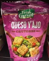Mängden socker i Crutones Queso y Ajo Fresh Gourmet