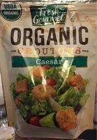 Mängden socker i Organic croutons