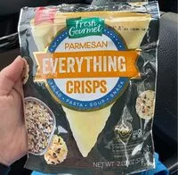 Mängden socker i Parmesan Everything Crisps