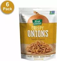 Mängden socker i Crispy onions
