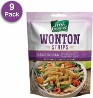 Mängden socker i Wonton strips