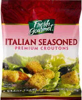 Mängden socker i Premium croutons italian seasoned