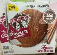 Mängden socker i Lenny & larry's the complete cookie snickerdoodle