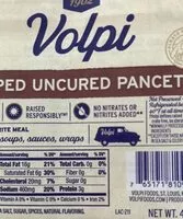 Mängden socker i Pancetta