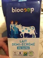 Mängden socker i Lait demi-écrémé de vache