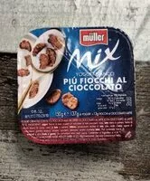 Mängden socker i yogurt bianco più fiocchi al cioccolato