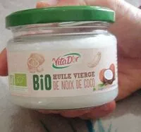 Mängden socker i Huile vierge de coco