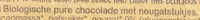 Mängden socker i Pure chocola met noga