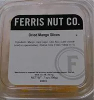 Mängden socker i Dried mango slices