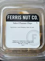 Mängden socker i Salted plantain chips