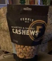 Mängden socker i Roasted & Salted cashews