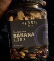 Mängden socker i Blueberry Banana nut mix