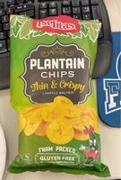 Mängden socker i Plantain chips